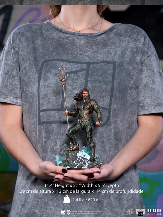 1/10 IRON STUDIOS - ZACK SNYDER JUSTICE LEAGUE AQUAMAN STATUE