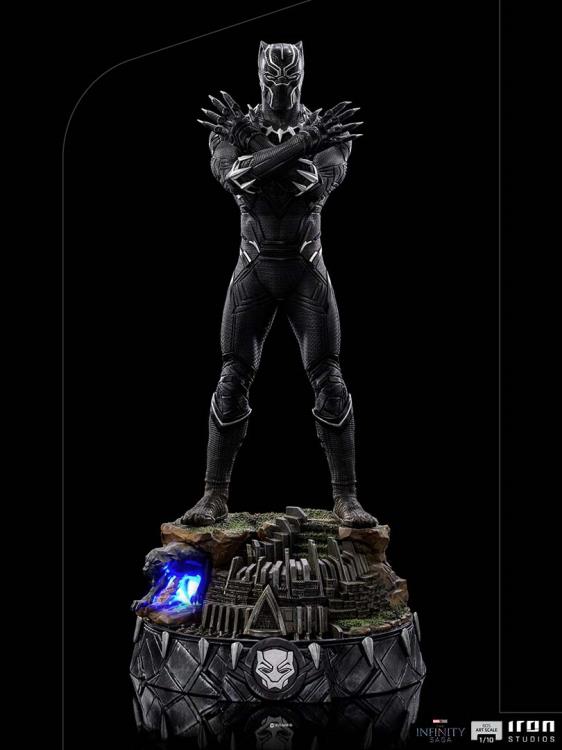1/10 IRON STUDIOS - INFINITY SAGA BLACK PANTHER DLX