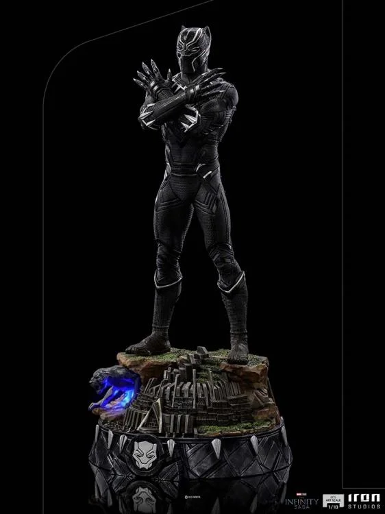 1/10 IRON STUDIOS - INFINITY SAGA BLACK PANTHER DLX