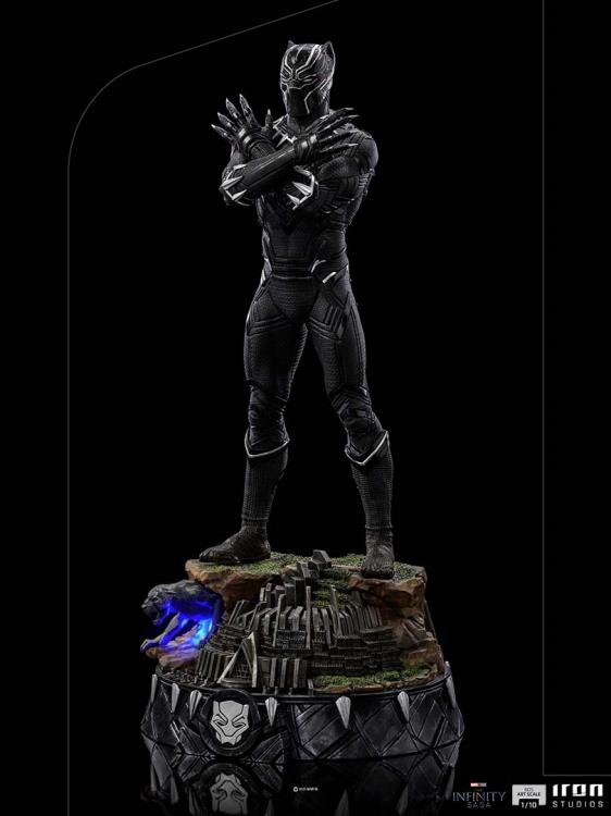 1/10 IRON STUDIOS - INFINITY SAGA BLACK PANTHER DLX