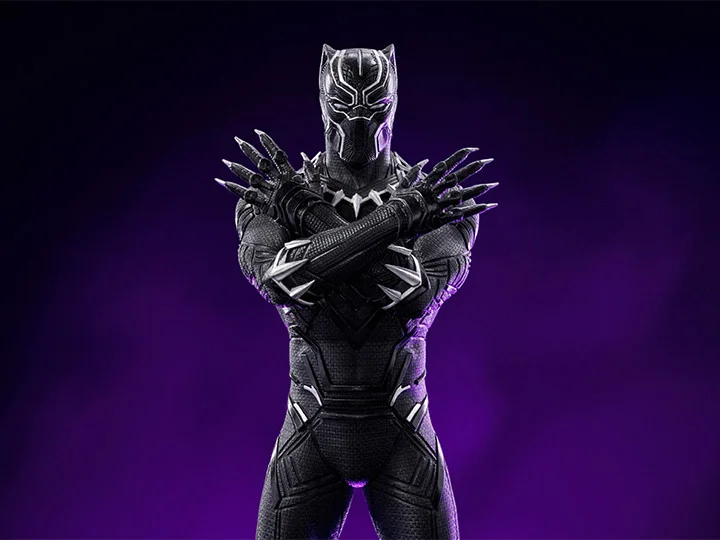 1/10 IRON STUDIOS - INFINITY SAGA BLACK PANTHER DLX