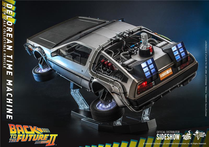 1/6 BACK TO THE FUTURE 2: DELOREAN TIME MACHINE