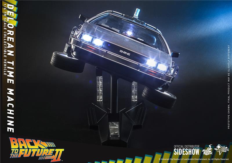 1/6 BACK TO THE FUTURE 2: DELOREAN TIME MACHINE