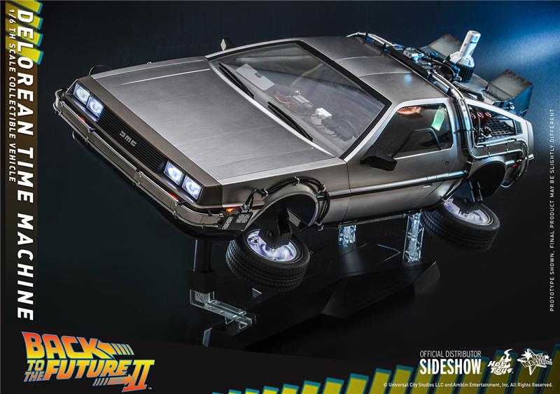 1/6 BACK TO THE FUTURE 2: DELOREAN TIME MACHINE