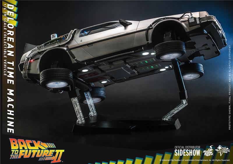 1/6 BACK TO THE FUTURE 2: DELOREAN TIME MACHINE