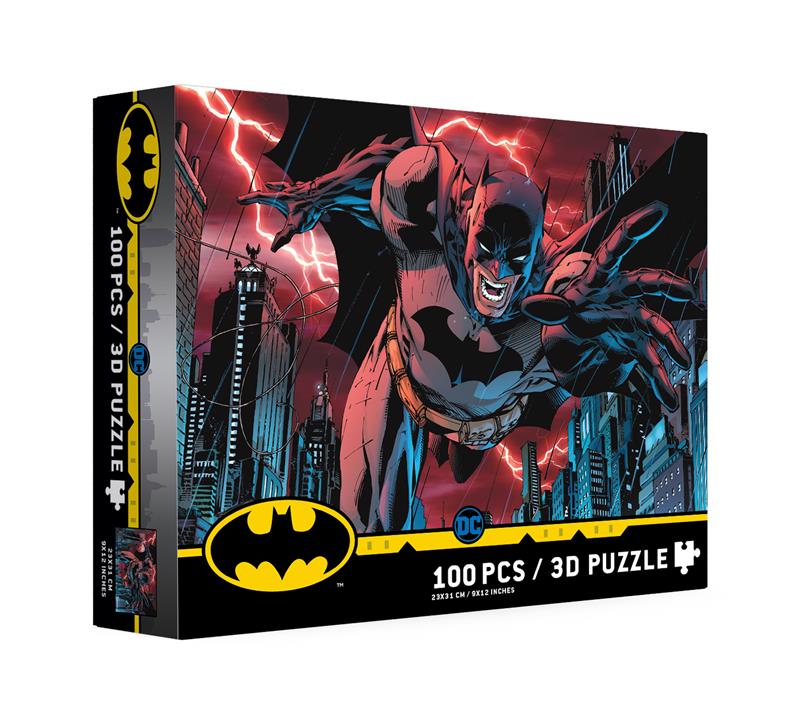 PUZZLE 100PCS - BATMAN URBAN LEGEND 3D EFFECT