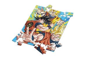 PUZZLE 100PCS - DRAGON BALL Z GOKU SAIYAN 3D EFFECT