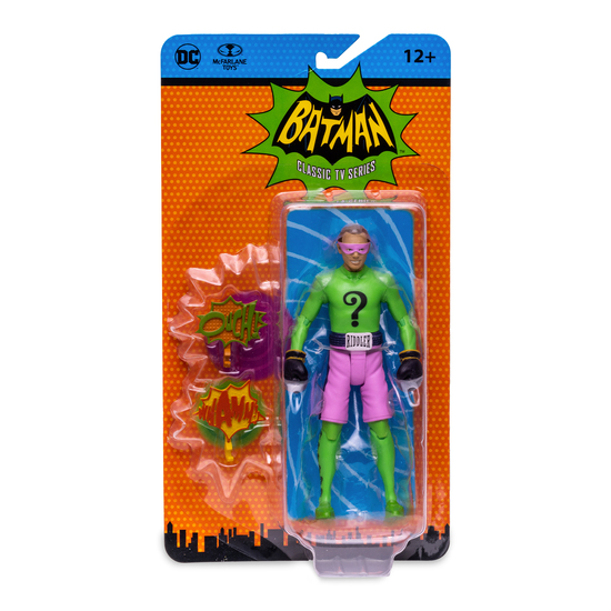 DC RETRO BATMAN 66 RIDDLER BOXING