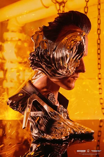 TERMINATOR T-1000 ART MASK