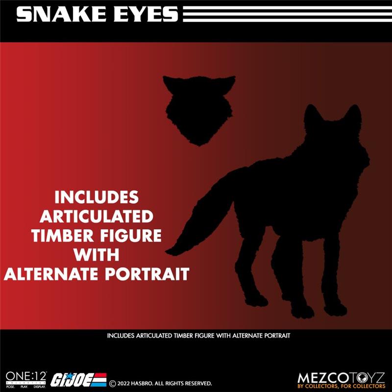 ONE12 COLLECTIVE - GI JOE SNAKE EYES DLX ED