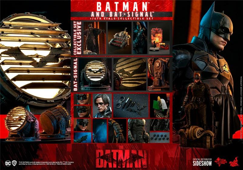 1/6 DC COMICS: THE BATMAN - BATMAN AND BAT-SIGNAL