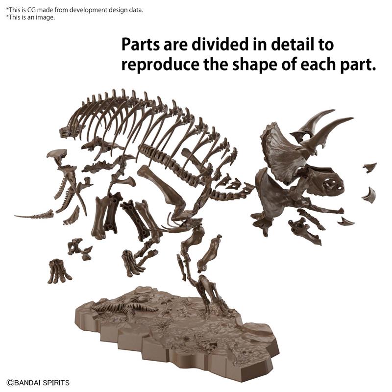 1/32 IMAGINARY SKELETON TRICERATOPS