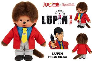 LUPIN 3RD-MONCHHICHI PLUSH LUPIN