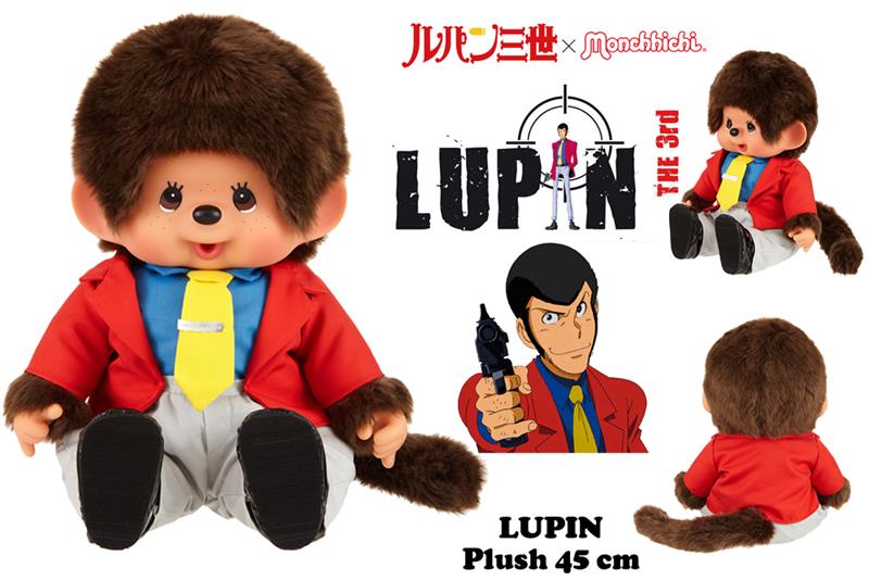 LUPIN 3RD-MONCHHICHI PLUSH LUPIN