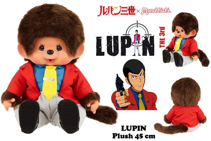 LUPIN 3RD-MONCHHICHI PLUSH LUPIN