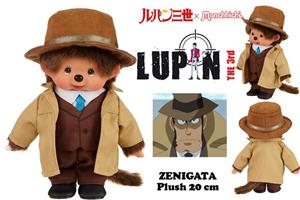 LUPIN 3RD-MONCHHICHI PLUSH ZENIGATA