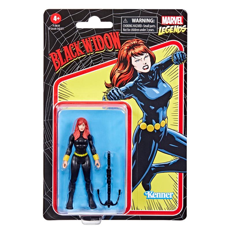 MARVEL LEGENDS RETRO BLACK WIDOW