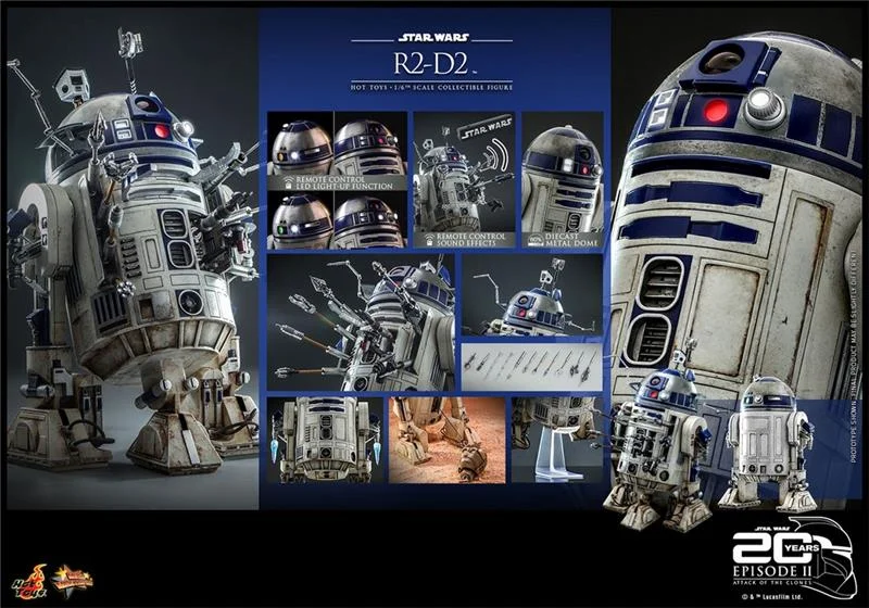 1/6 STAR WARS: ATTACK OF THE CLONES - R2-D2