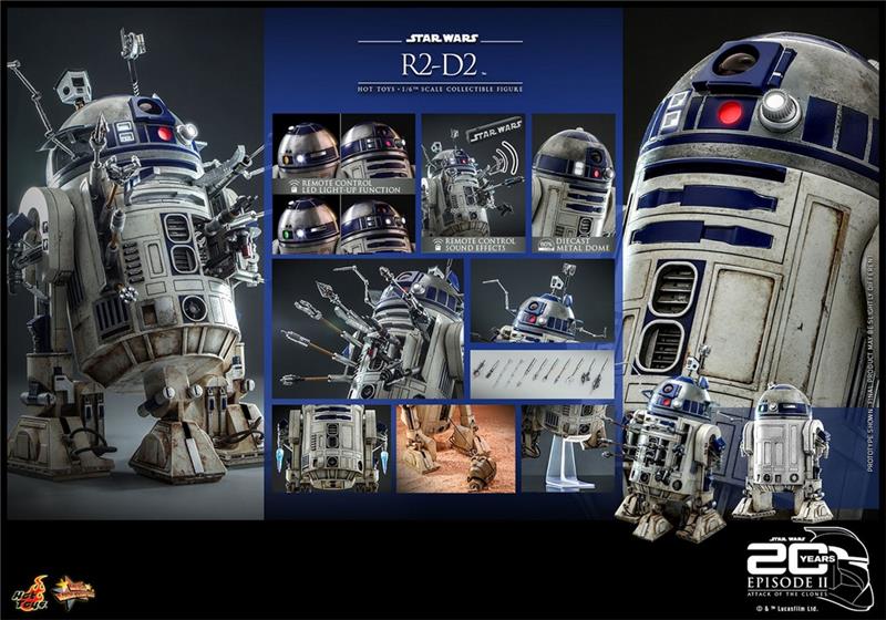 1/6 STAR WARS: ATTACK OF THE CLONES - R2-D2