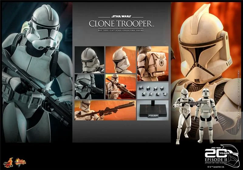 1/6 STAR WARS: ATTACK OF THE CLONES - CLONE TROOPER