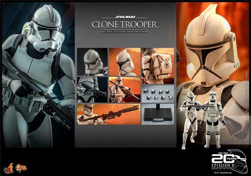 1/6 STAR WARS: ATTACK OF THE CLONES - CLONE TROOPER