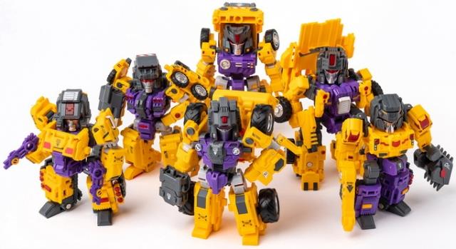 SDT-09 SDT09 DEMOLISHER YELLOW VERS.