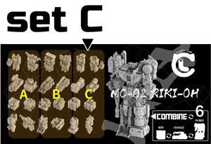 MICRO COSMOS MC-02 RIKI-OH (SET C)