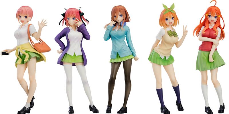 POP UP PARADE - QUINTESSENTIAL QUINTUPLETS MOVIE SET