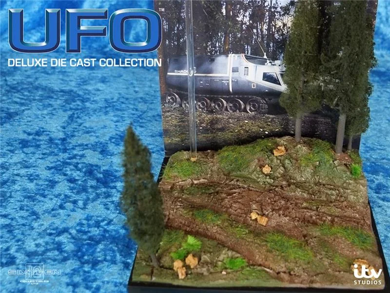 UFO SHADO 1 MOBILE W/UFO SAUCER DIE-CAST