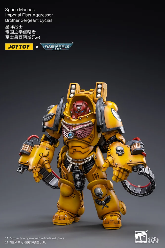 WH40K IMP FISTS AGGR BROTHER SGT LYCIAS