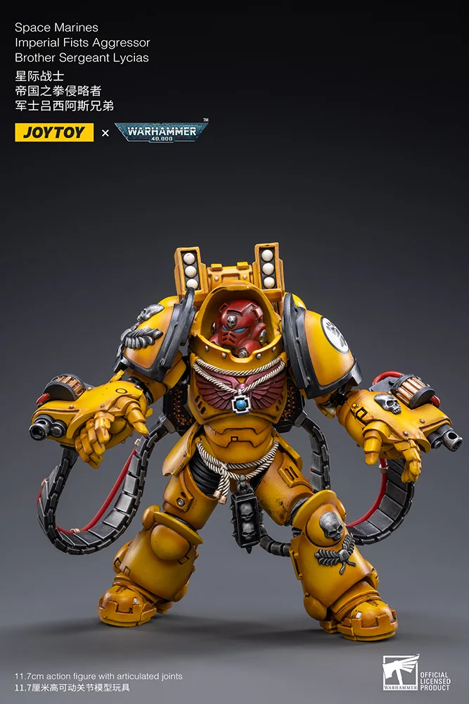WH40K IMP FISTS AGGR BROTHER SGT LYCIAS