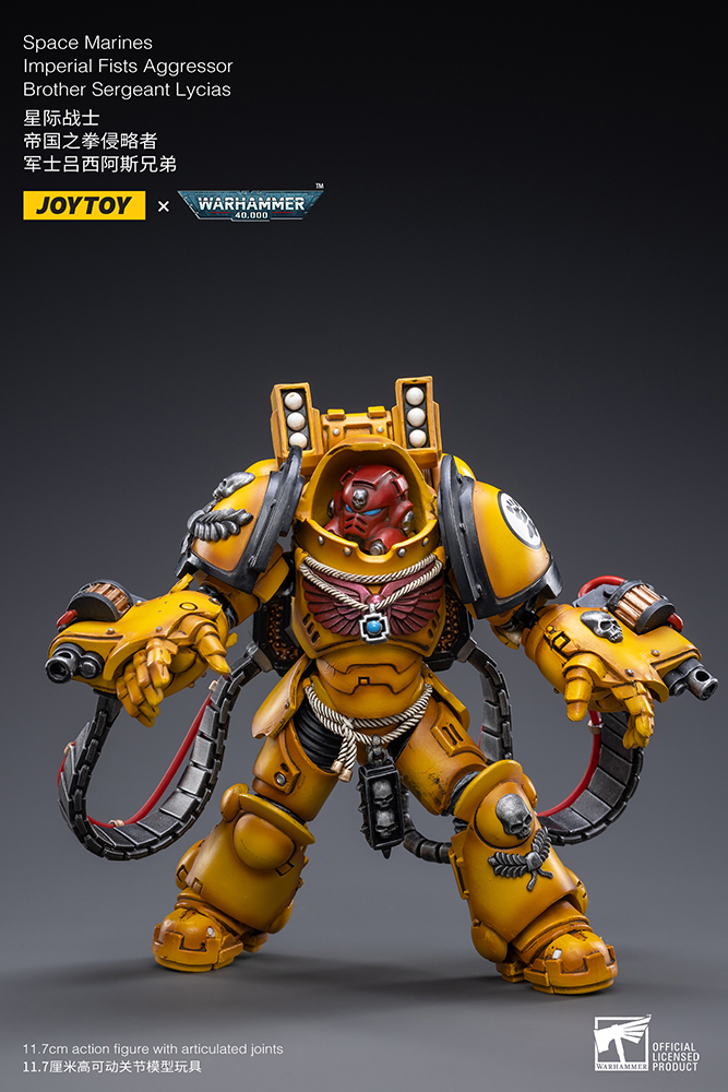 WH40K IMP FISTS AGGR BROTHER SGT LYCIAS