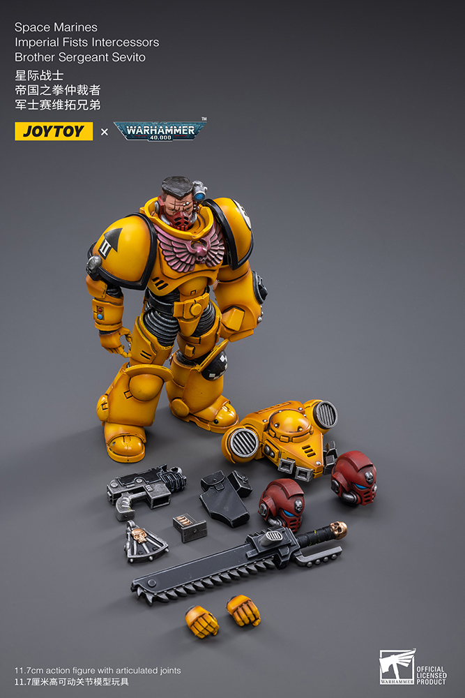 WH40K IMP FISTS INT BROTHER SGT SEVITO