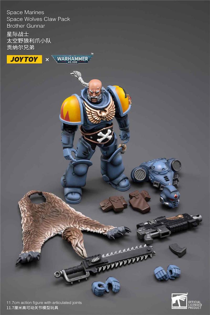 WH40K SPACE WOLVES CLAW BROTHER GUNNAR