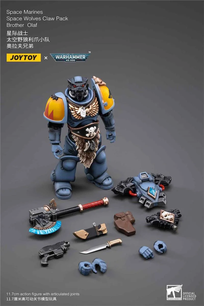 WH40K SPACE WOLVES CLAW BROTHER OLAF
