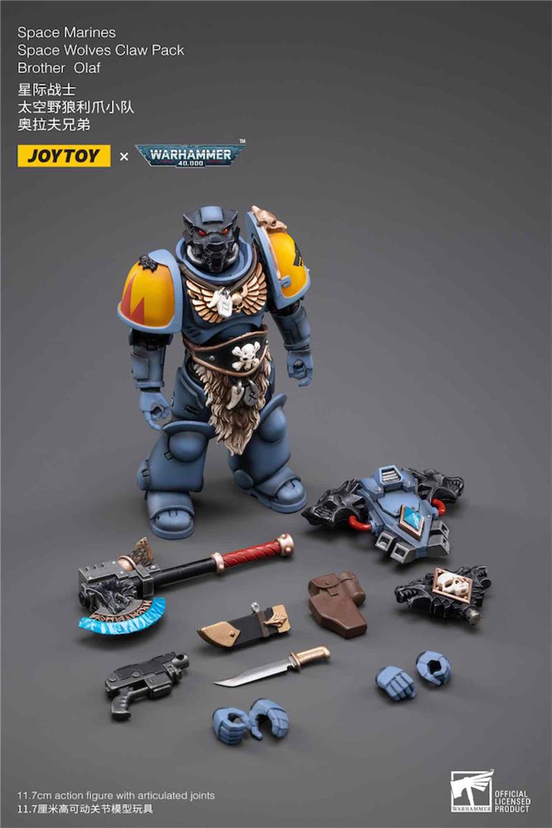 WH40K SPACE WOLVES CLAW BROTHER OLAF