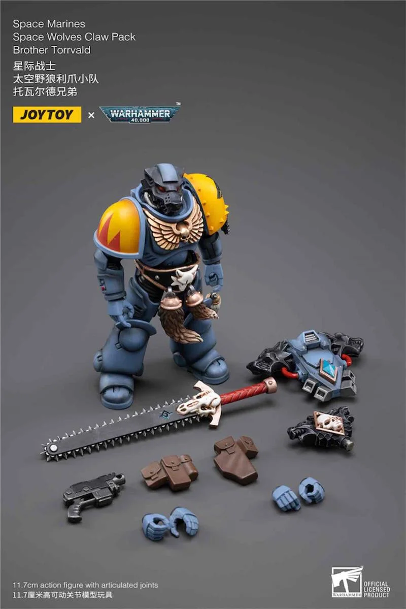 WH40K SPACE WOLVES CLAW BROTHER TORRVALD