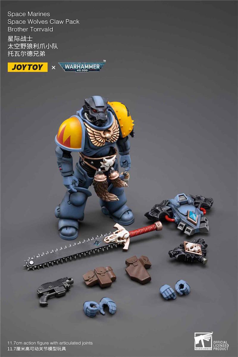 WH40K SPACE WOLVES CLAW BROTHER TORRVALD