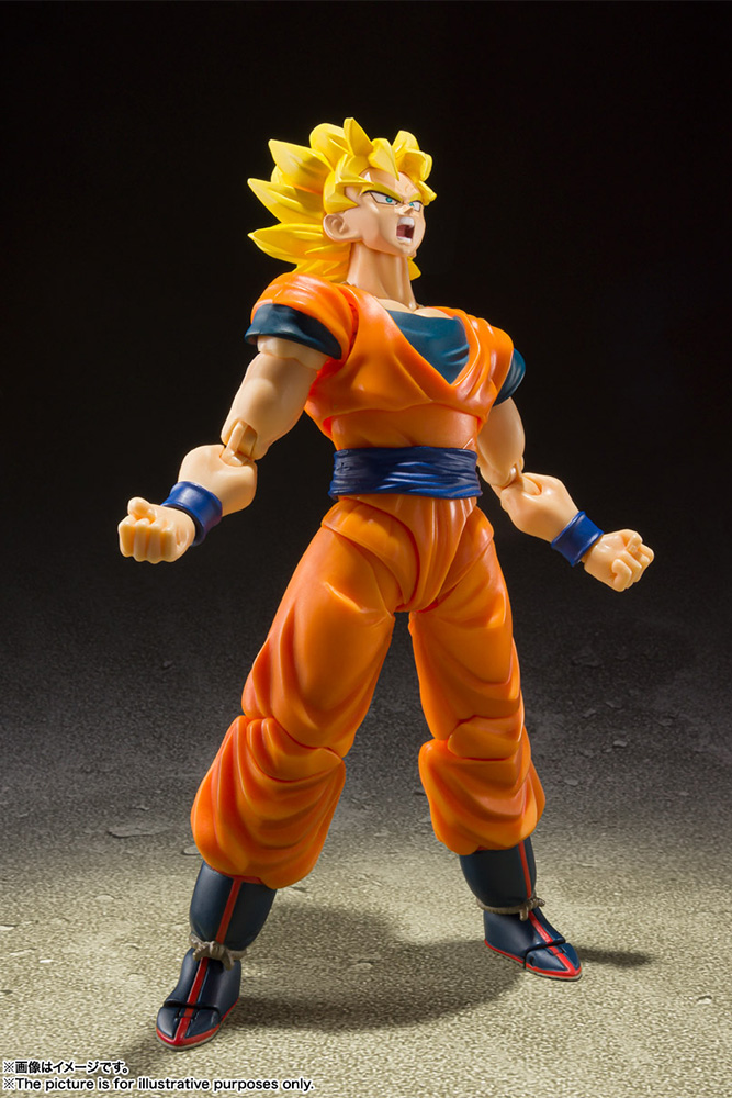 S.H. FIGUARTS - DRAGON BALL Z SUPER SAIYAN FULL POWER SON GOKU - RESTOCK 2022