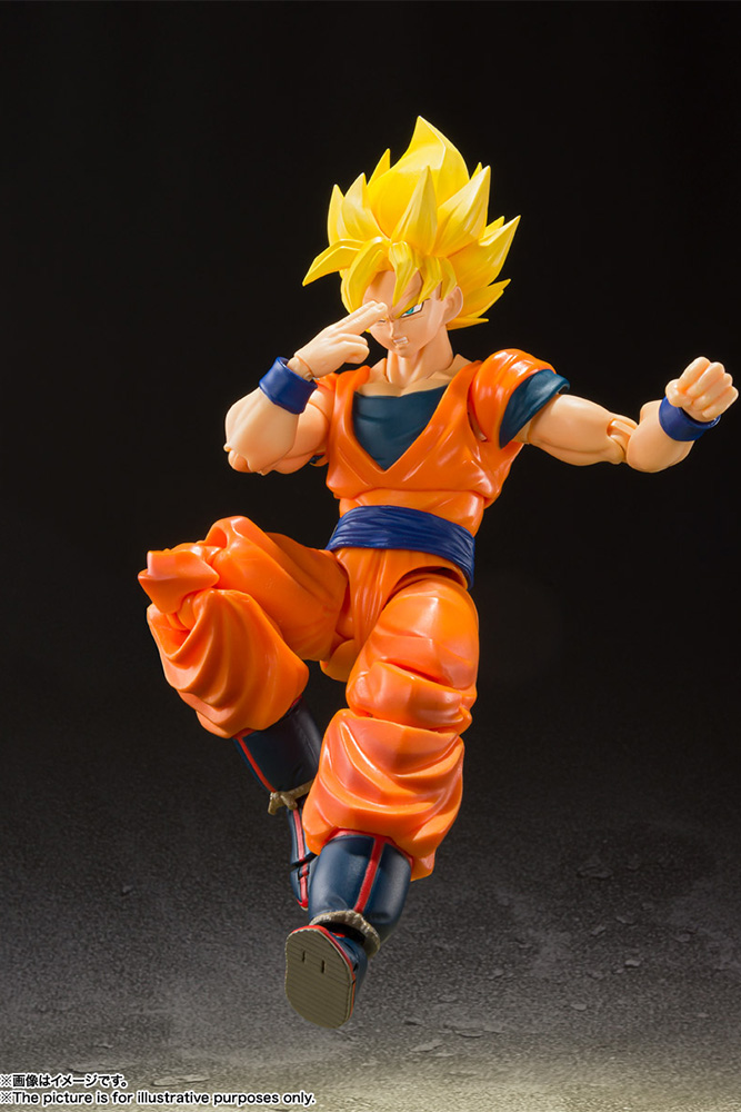 S.H. FIGUARTS - DRAGON BALL Z SUPER SAIYAN FULL POWER SON GOKU - RESTOCK 2022
