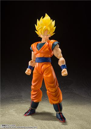 S.H. FIGUARTS - DRAGON BALL Z SUPER SAIYAN FULL POWER SON GOKU - RESTOCK 2022