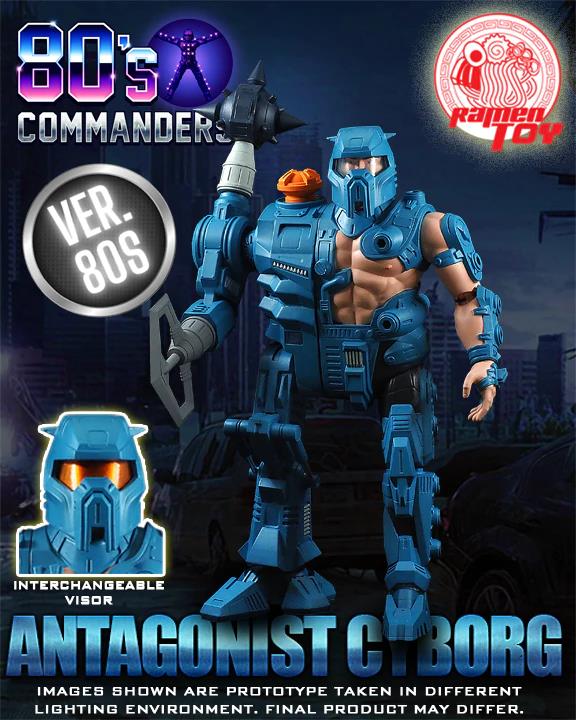 80S COMMANDER ANTAGONIST CYBORG (VER 80S)