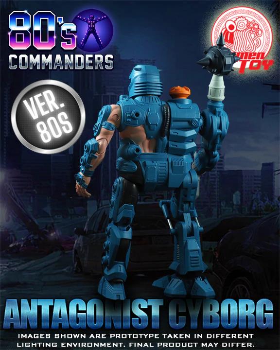 80S COMMANDER ANTAGONIST CYBORG (VER 80S)