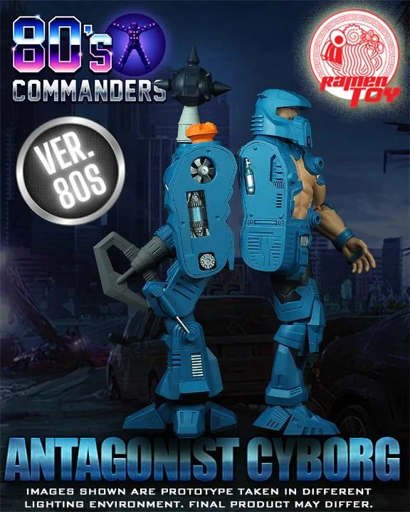 80S COMMANDER ANTAGONIST CYBORG (VER 80S)