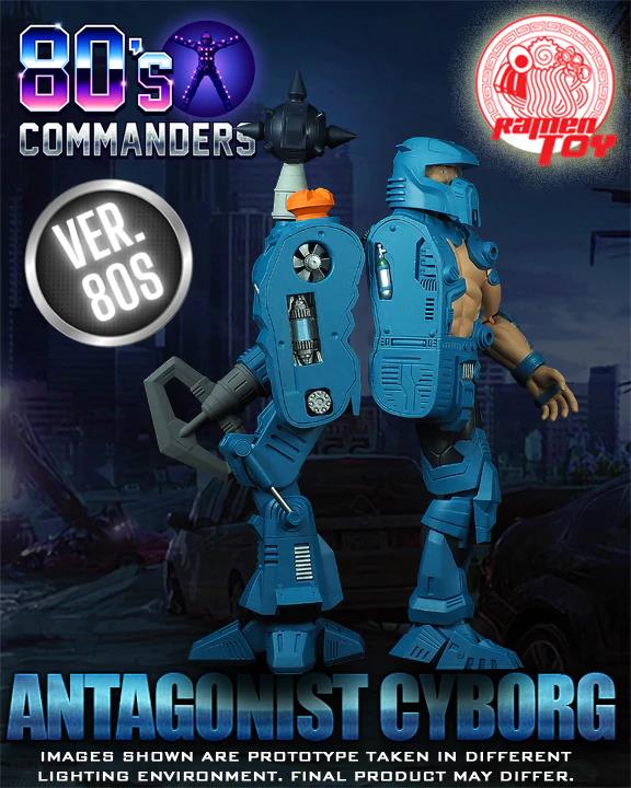 80S COMMANDER ANTAGONIST CYBORG (VER 80S)