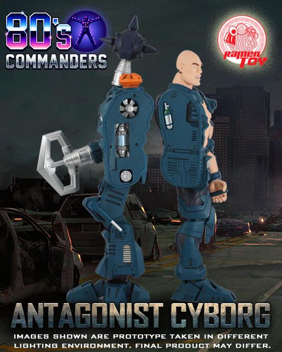 80S COMMANDER ANTAGONIST CYBORG (ORIGINAL VERSION)