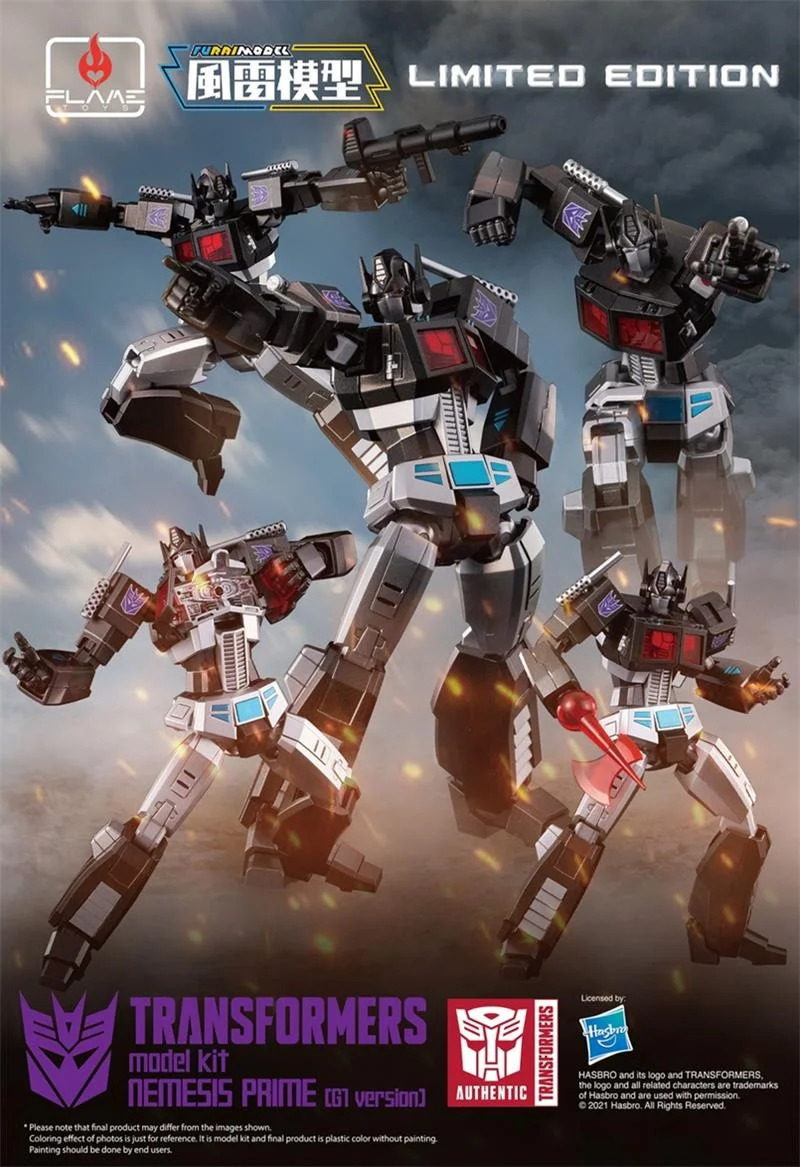 TRANSFORMERS NEMESIS PRIME G1 MODEL KIT