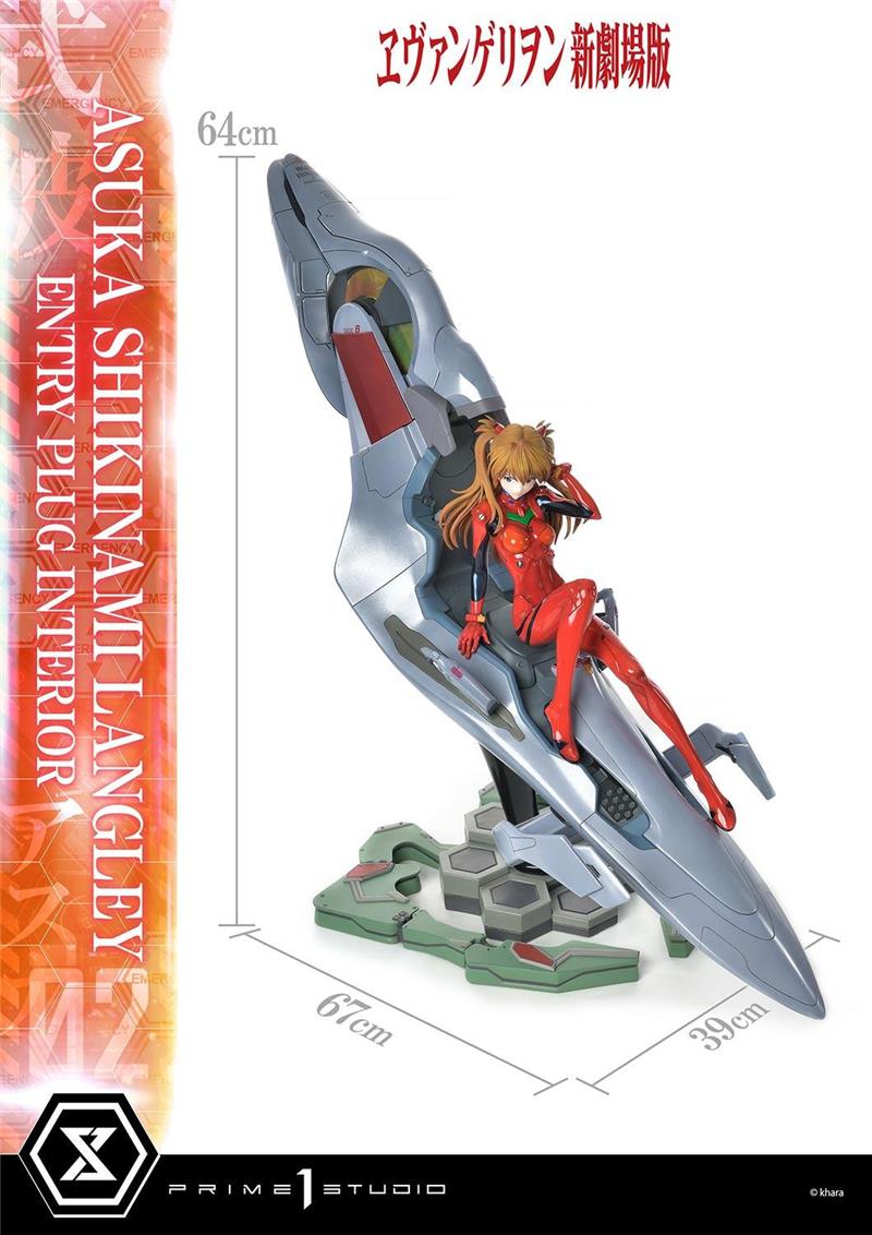1/4 EVANGELION - ASUKA SHIKINAMI LANGLEY BONUS STATUE