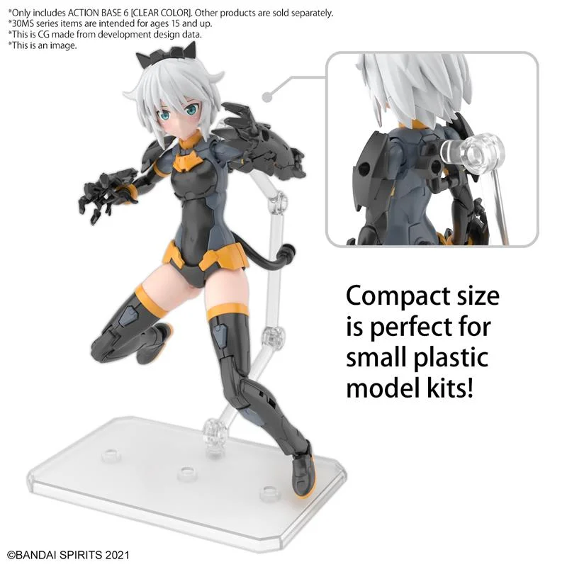 ACTION BASE 6 CLEAR COLOR