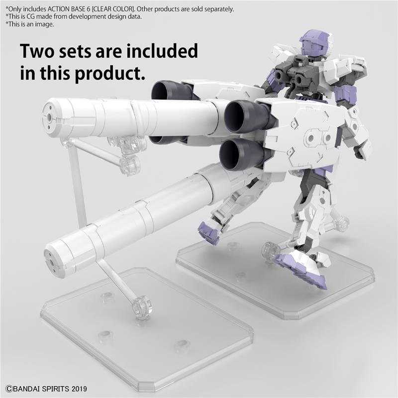 ACTION BASE 6 CLEAR COLOR